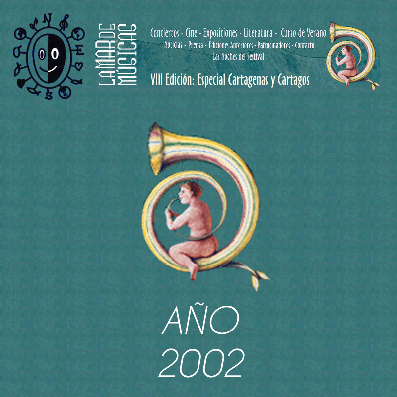 Cartel de La Mar de Músicas 2002
