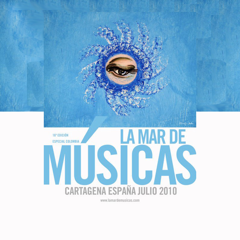 Cartel de La Mar de Músicas 2010