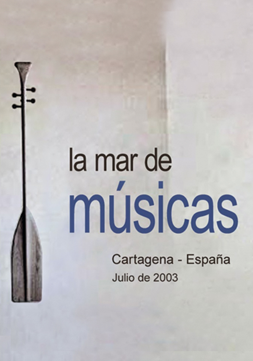 Cartel de La Mar de Músicas 2003