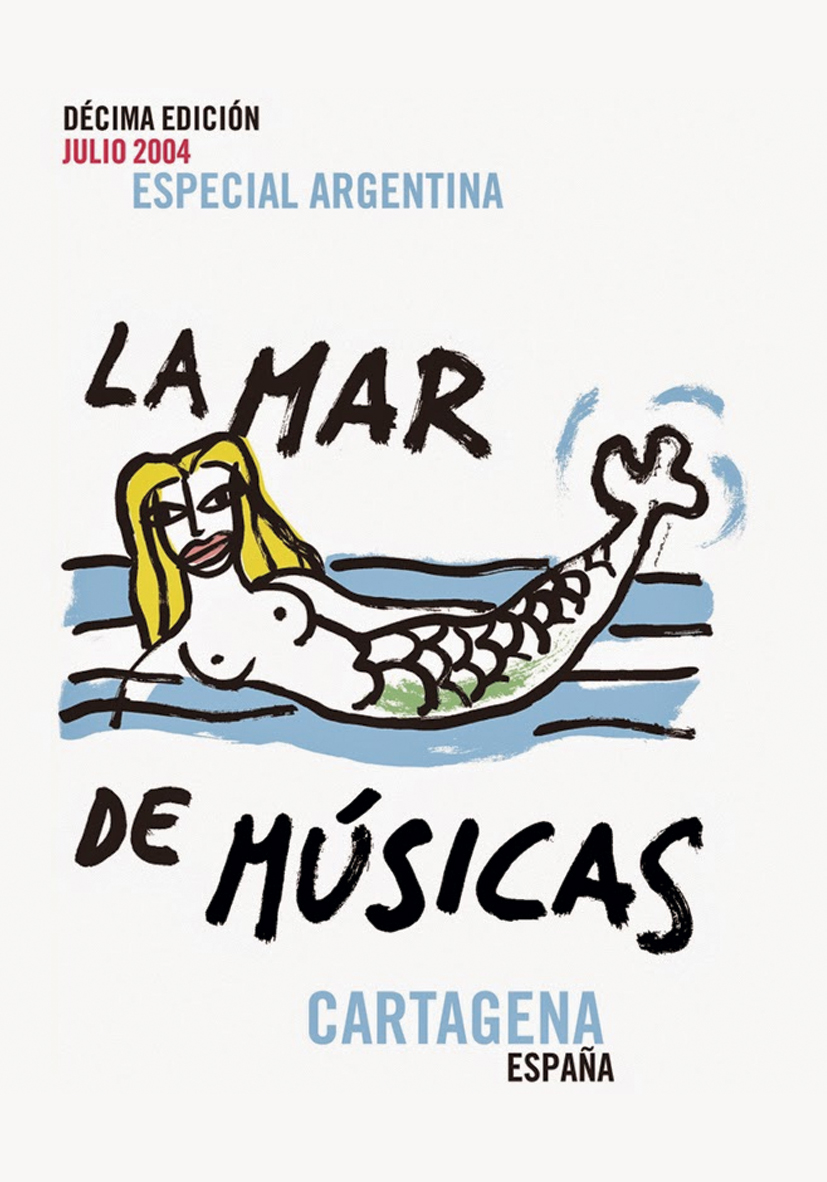 Cartel de La Mar de Músicas 2004