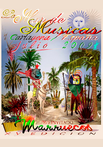 Cartel de La Mar de Músicas 2009