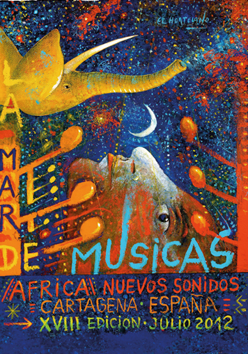 Cartel de La Mar de Músicas 2012