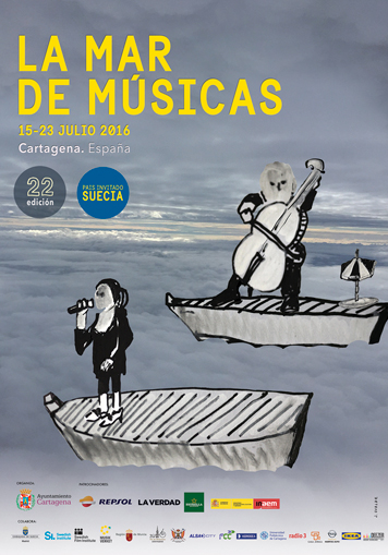 Cartel de La Mar de Músicas 2016