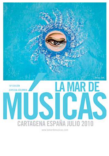 Cartel de La Mar de Músicas 2010